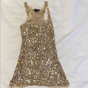 Arden B sequence mini dress